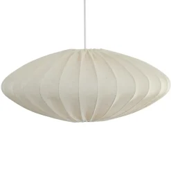 Abat-jour Ellipse 65 cm lin, Natural