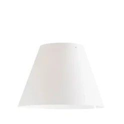 Abat-jour Lady Costanza D13E/1, blanc