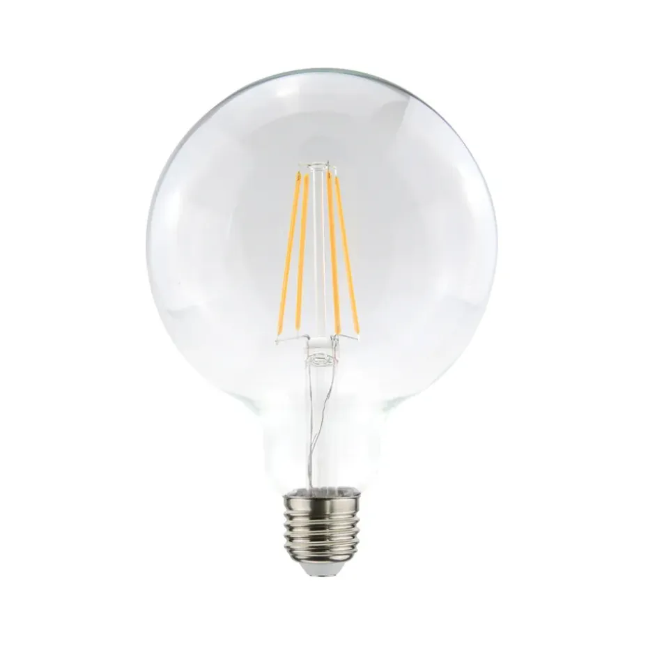 Ampoule Airam Filament LED-glob 125mm, Klar-dimbar-4-filament e27-5w