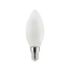 Ampoule Airam Filament LED dim to warm pour bougie à couronne, opal e14, 5w