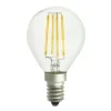 Ampoule E14 LED rond, Transparent
