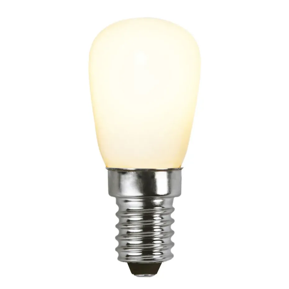 Ampoule E14 ST26 LED opaque intensité réglable en 3 seuils, Opal-blanc chaud