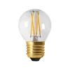 Ampoule Elect LED filament E27, Transparent