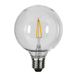 Ampoule Star trading G95 E27 extérieur, Blanc chaud, 100lm