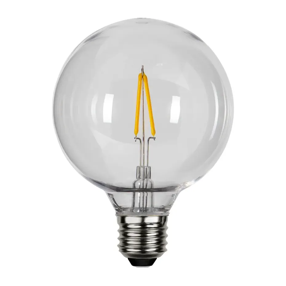 Ampoule Star trading G95 E27 extérieur, Blanc chaud, 100lm