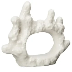 Anneau de serviette Coral, Blanc