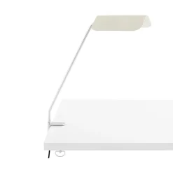Apex Clip Lampe de bureau, Oyster white