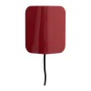 Applique murale Apex, Maroon red