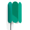 Applique murale Arcs wall switch, Sea green