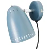 Applique murale Dynamo bras court, mate smoke blue (bleu)