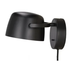 Applique murale Halo Ø16 cm, Black