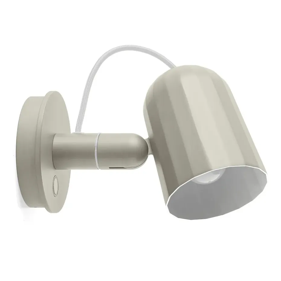 Applique murale Noc wall button, Off white