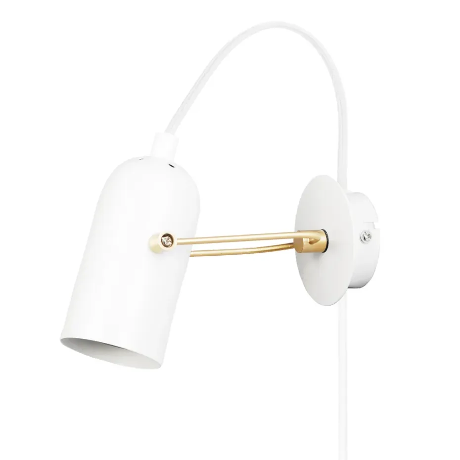 Applique murale Swan Mini, Blanc