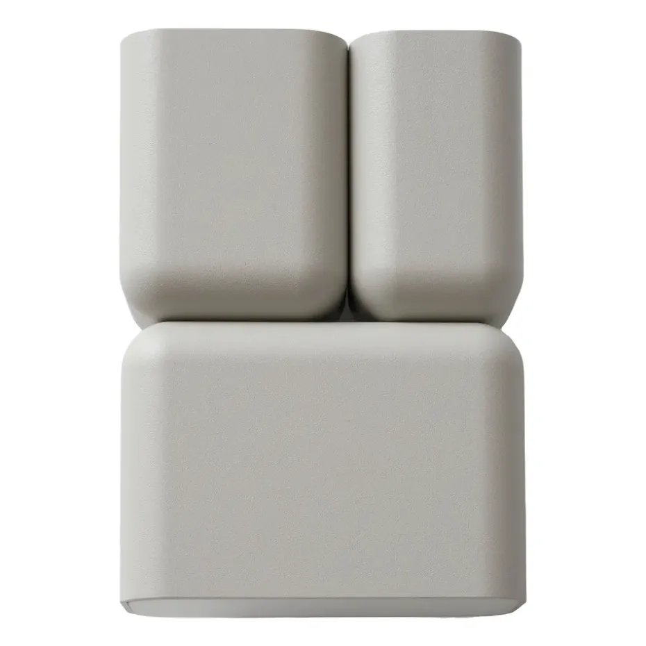 Applique murale Tabata LN10, Silk grey