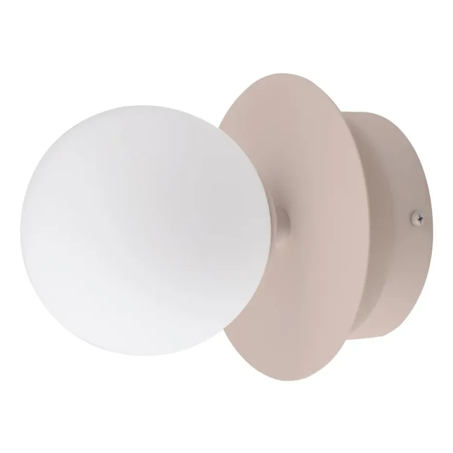 Applique murale/Plafonnier Art Deco IP44, Mud-blanc