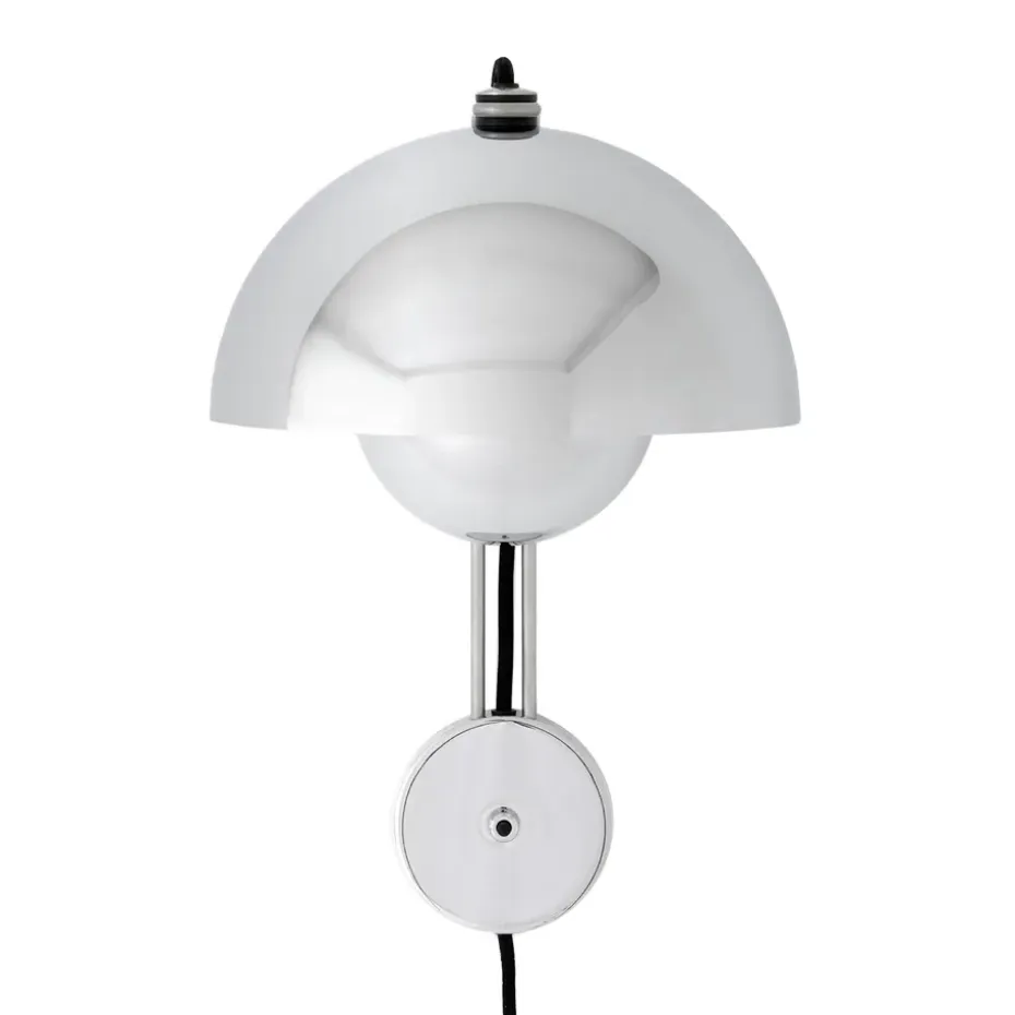 Applique VP8 Flowerpot, Chrome-plated