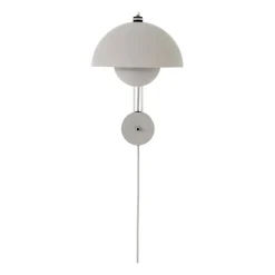 Applique VP8 Flowerpot, Matt light grey