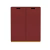 Armoire Snö E, Brown red, profondeur : 42 cm