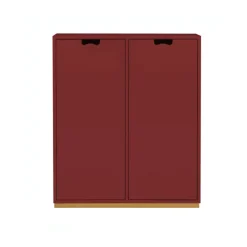 Armoire Snö E, Brown red, profondeur : 42 cm