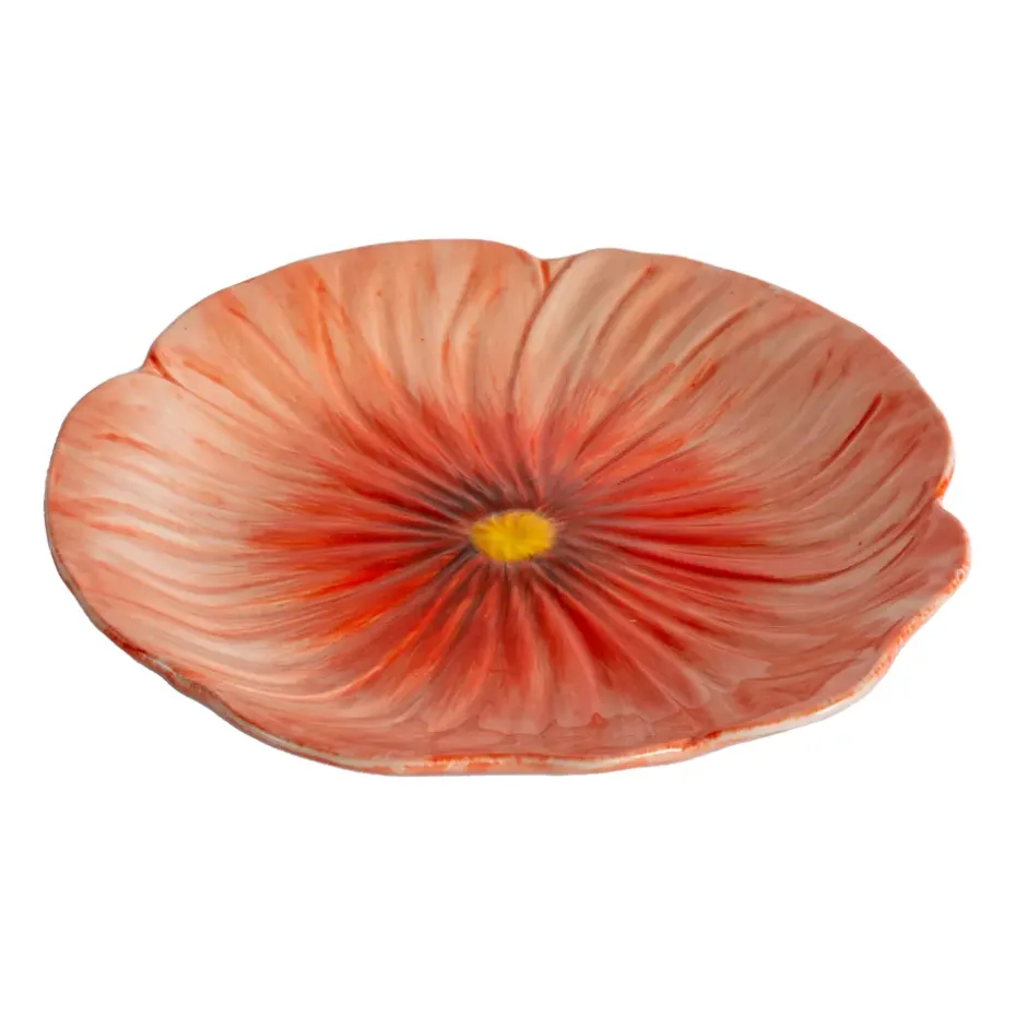 Assiette à dessert Poppy 20,5x21 cm, Rouge