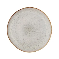 Assiette à dessert Sandrine Ø22 cm, gris clair
