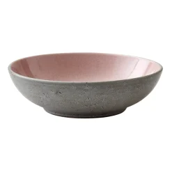 Assiette à pâtes Bitz Ø20 cm gris, Gris-Rose