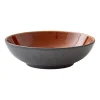 Assiette à pâtes Bitz Ø20 cm noir, Noir-ambre