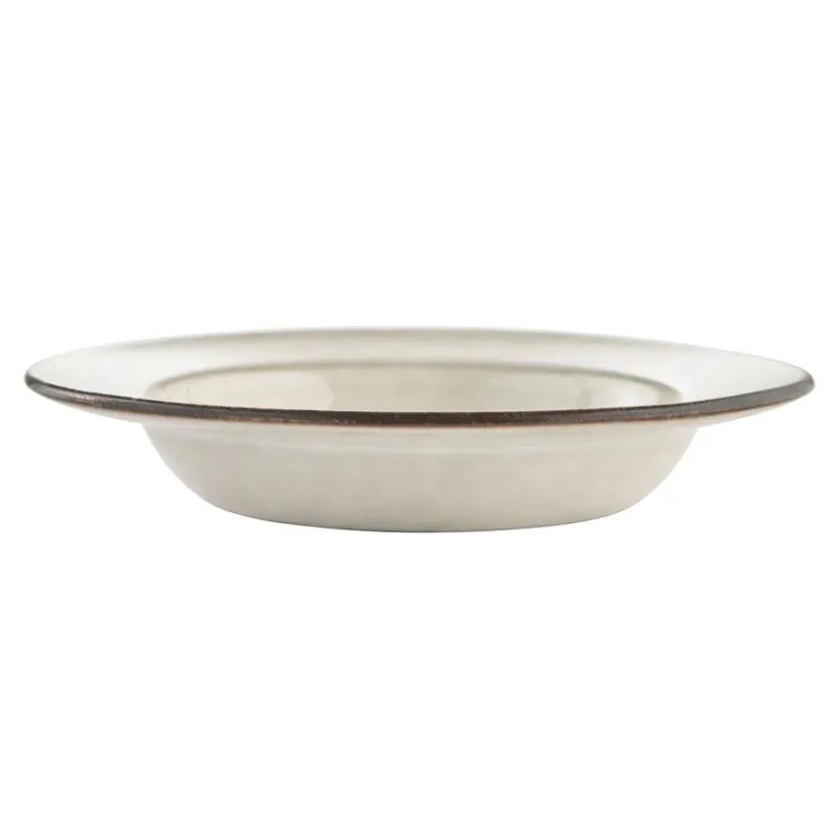 Assiette à soupe Amera 23 cm, White sands