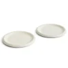 Assiette Barro, Off-white, Ø24 cm lot de 2