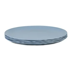 Assiette Club thermoplastique biocirculaire Ø26 cm, 4 pièces, Nature flower blue