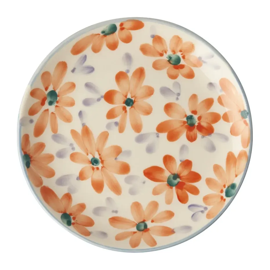 Assiette céramique Rice Ø15 cm, Orange