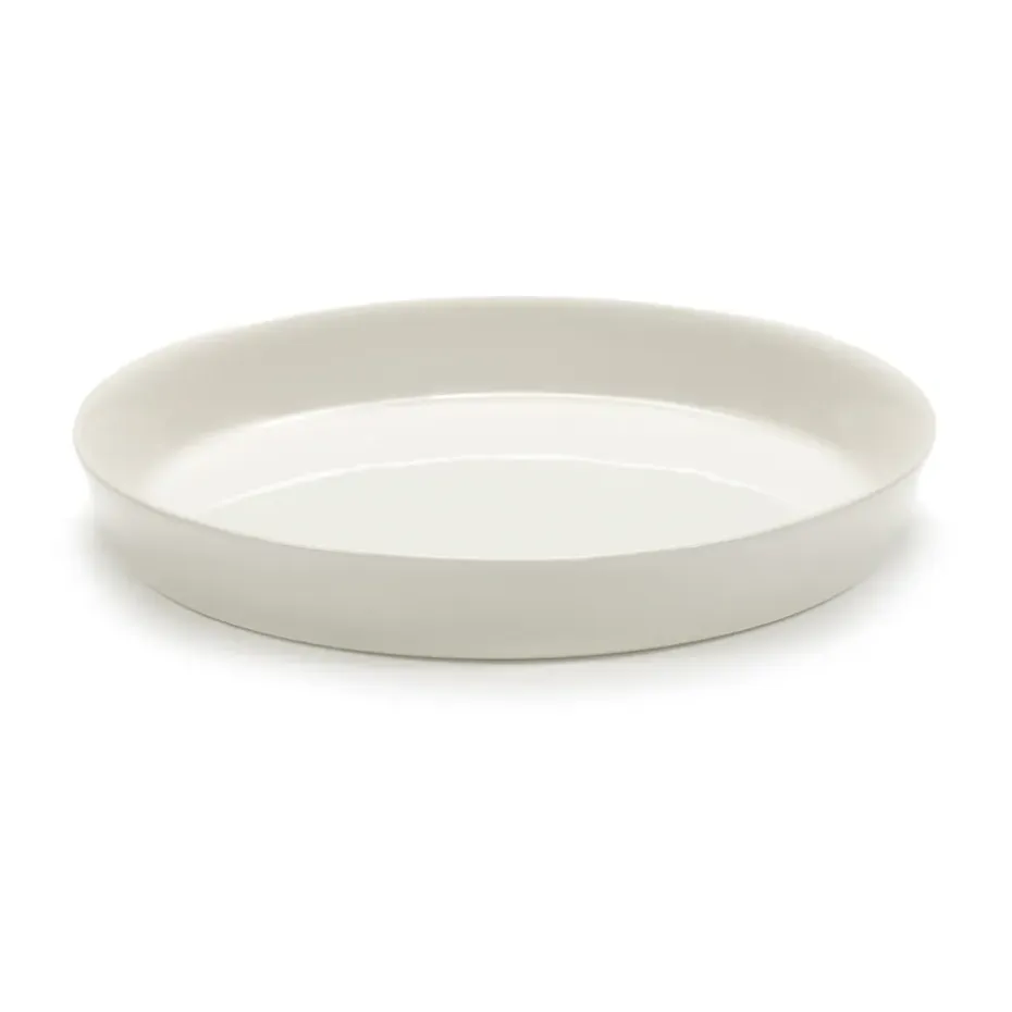 Assiette creuse Cena M Ø22 cm, Ivoire