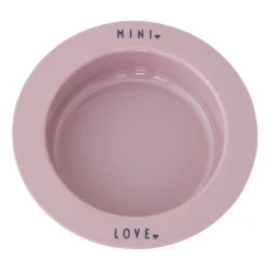 Assiette creuse favorite mini Design Letters, Lavender-love