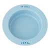 Assiette creuse favorite mini Design Letters, Light blue-love