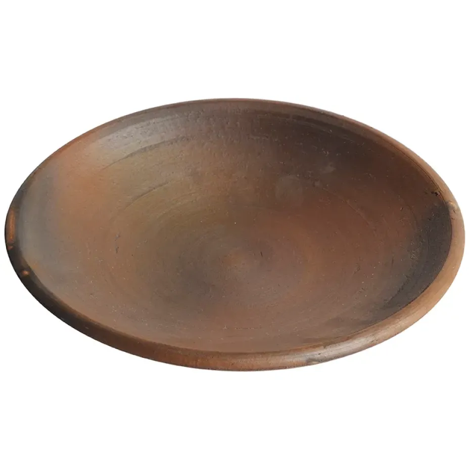 Assiette creuse Hazel 20cm, Marron