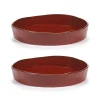 Assiette creuse La Mère Ø20 cm lot de 2, Venetian red