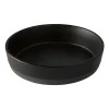 Assiette creuse Raw Ø19,4 cm, Titanium black