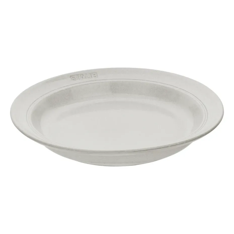 Assiette creuse Staub New White Truffle, Ø24 cm