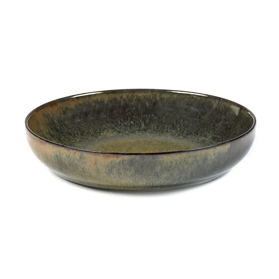 Assiette creuse Surface 19 cm, Indi grey