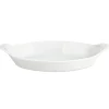 Assiette de service ovale Pillivuyt, 28 x 16 cm