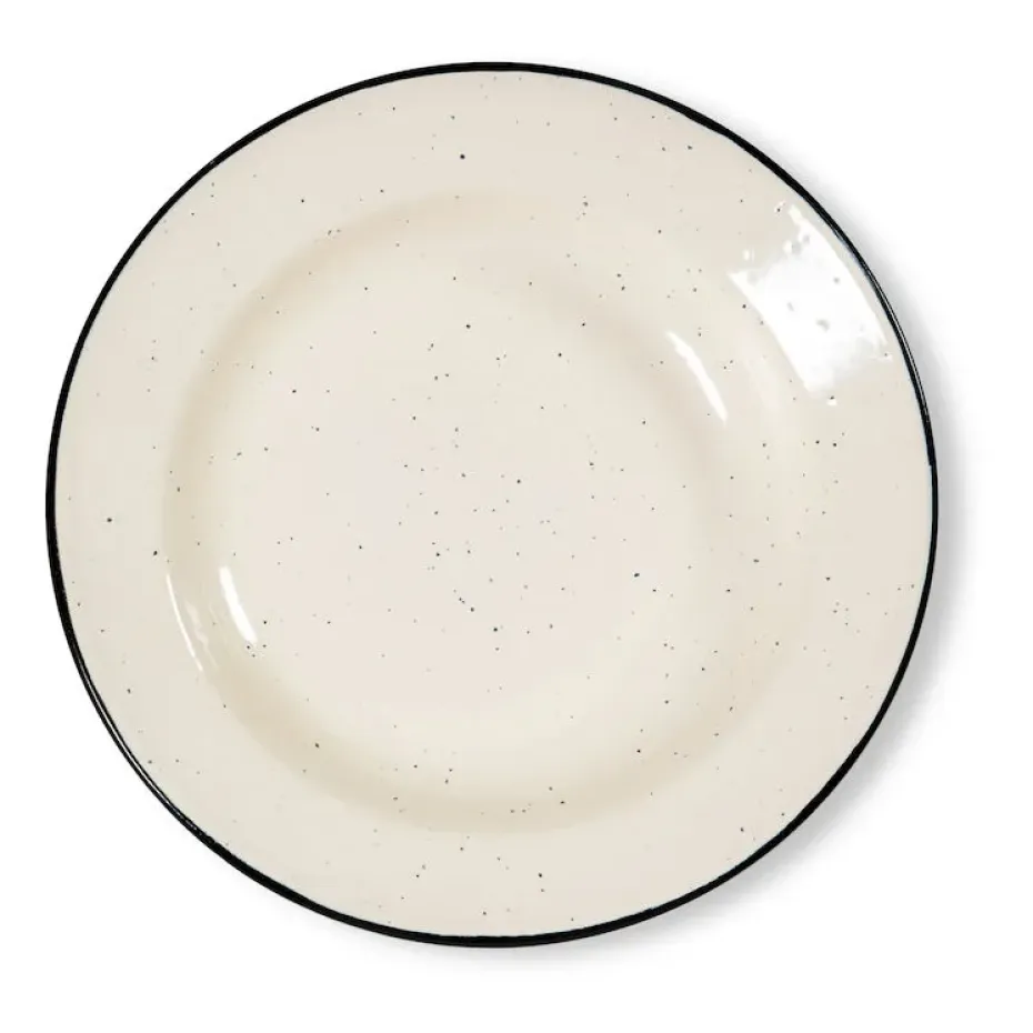 Assiette en émail Doris Ø20 cm, Vert