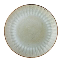 Assiette Fleur Ø 27 cm, Nature