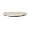 Assiette Flow 22 cm, Off-white speckle