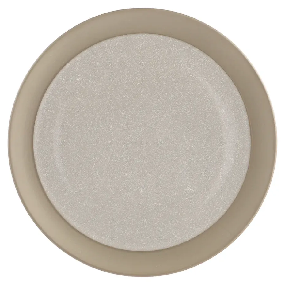Assiette Fossil Ø26 cm, Beige