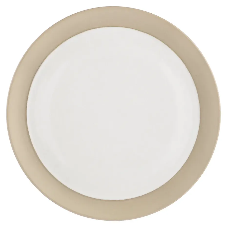 Assiette Fossil Ø26 cm, Blanc