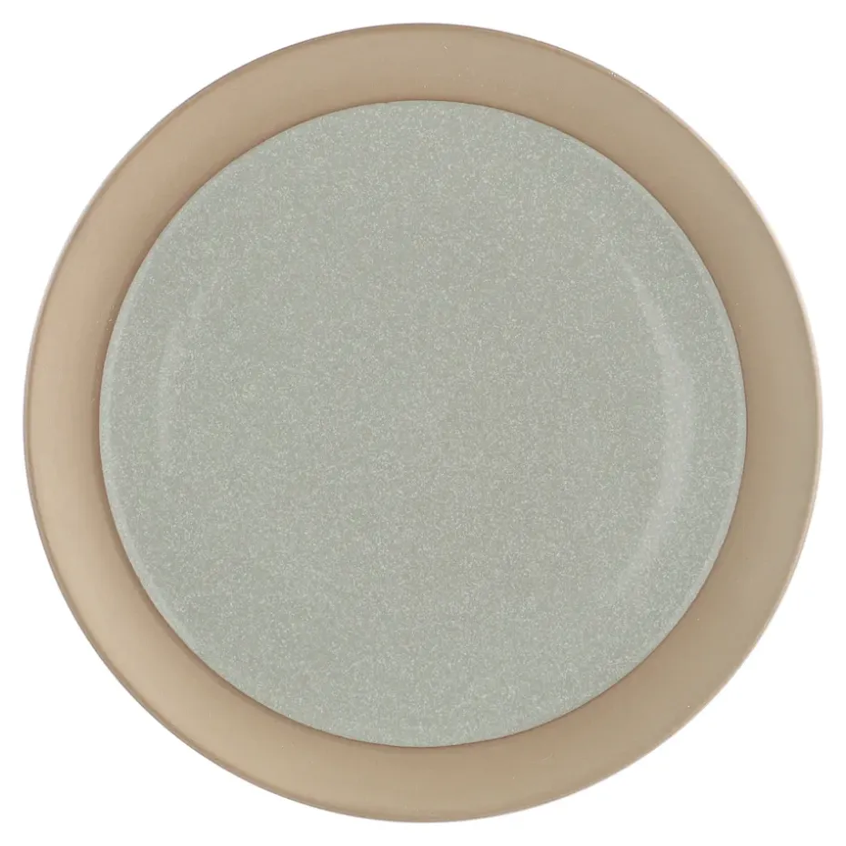 Assiette Fossil Ø26 cm, Vert