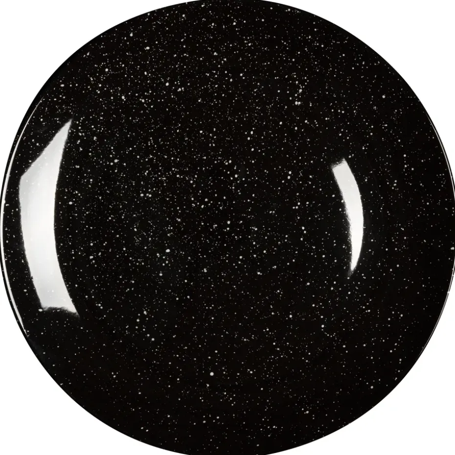 Assiette Freckle Ø26 cm, Noir