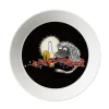 Assiette Förfadern, Noir