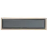 Assiette Fumiko 11,5 x 43cm, Beige-noir