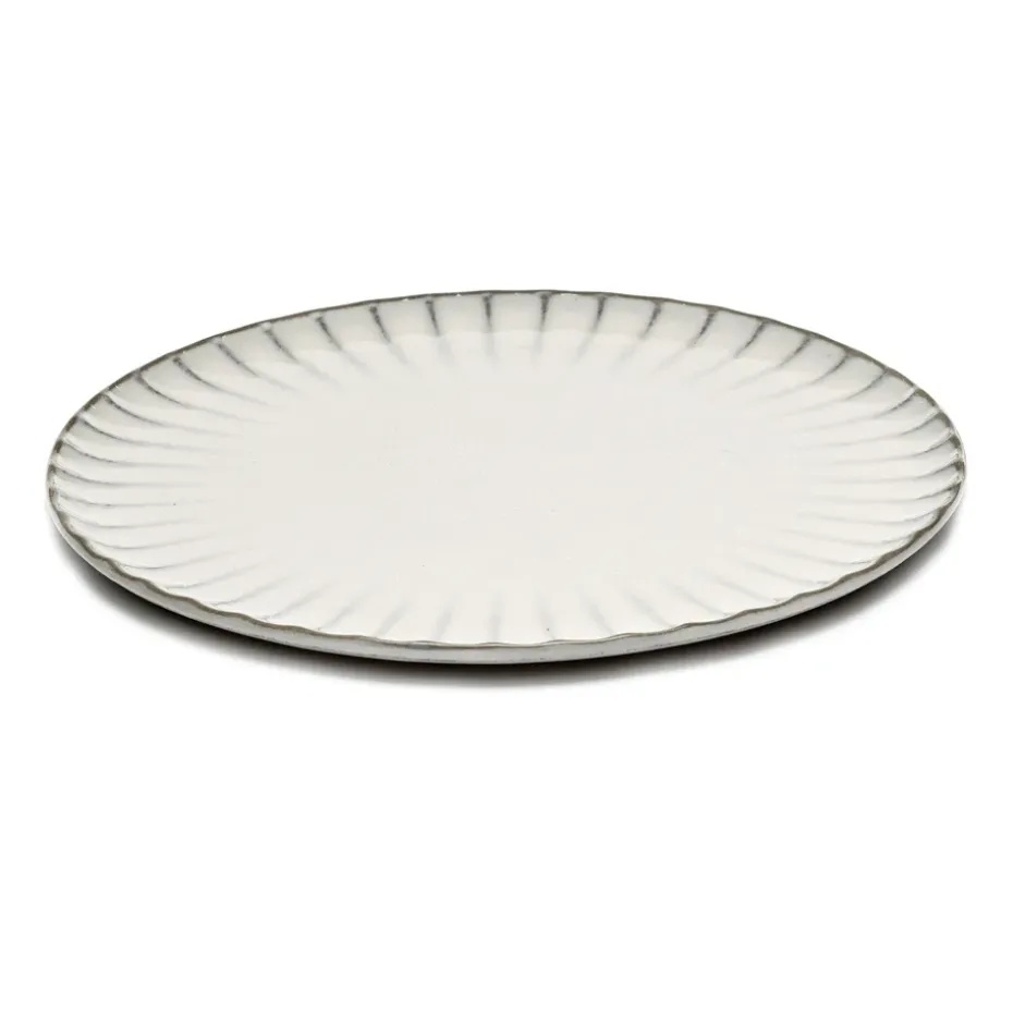 Assiette Inku L Ø24 cm, Blanc